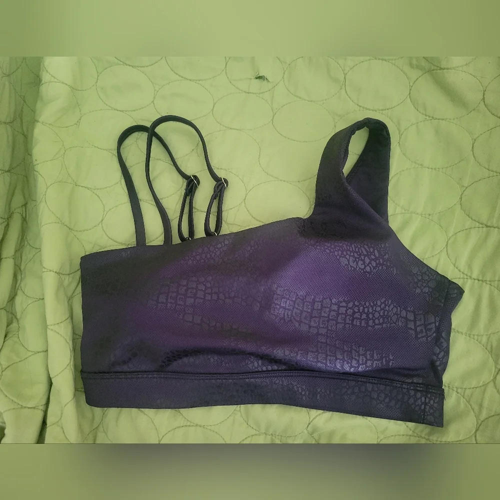 Purple ZYIA Women's Sports Bra - Picture 2 of 3